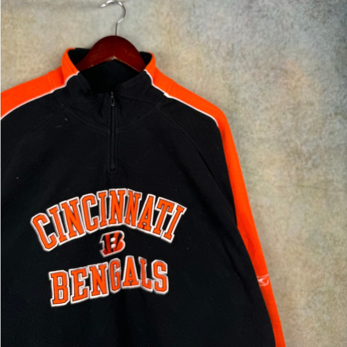 VTG 90s Cincinnati Bengals NFL Fleece Sweater XXL