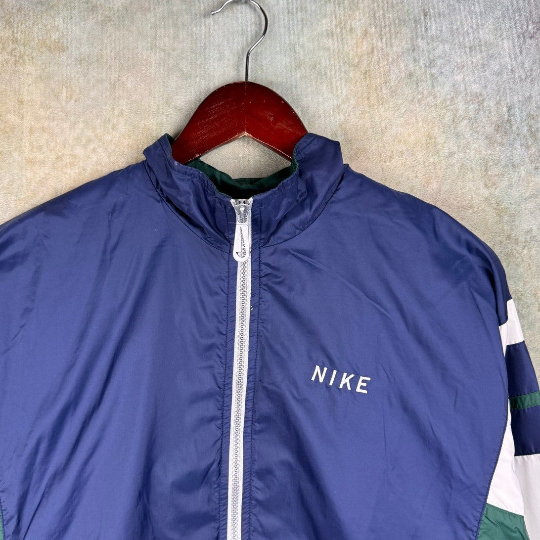 VTG 90s Nike Color Block Windbreaker Jacket M