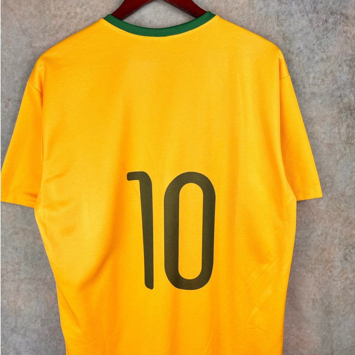 VTG Y2K Neymar Brasil Soccer Jersey Mens L