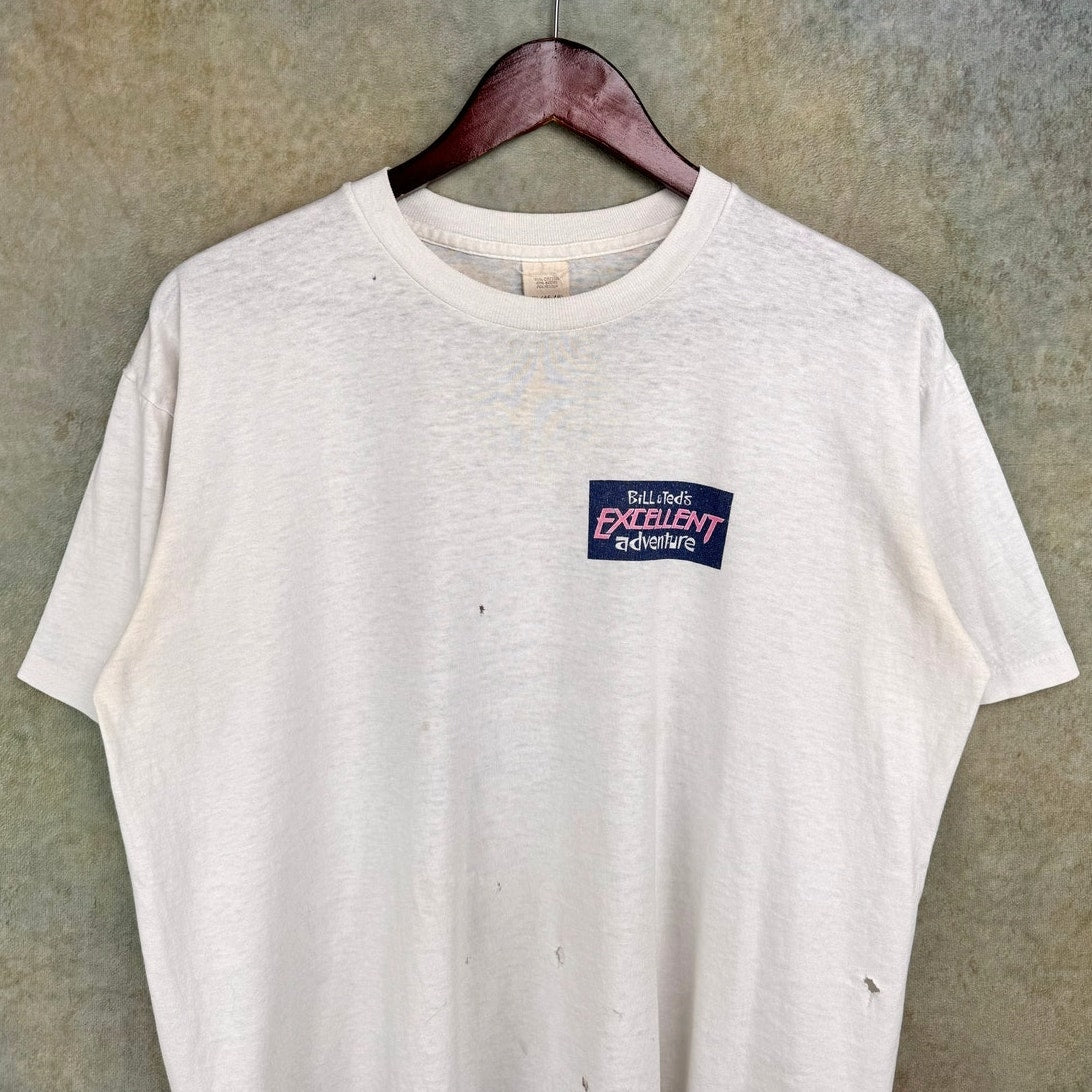 VTG 1989 Bill & Ted's Excellent Adventure T Shirt XL