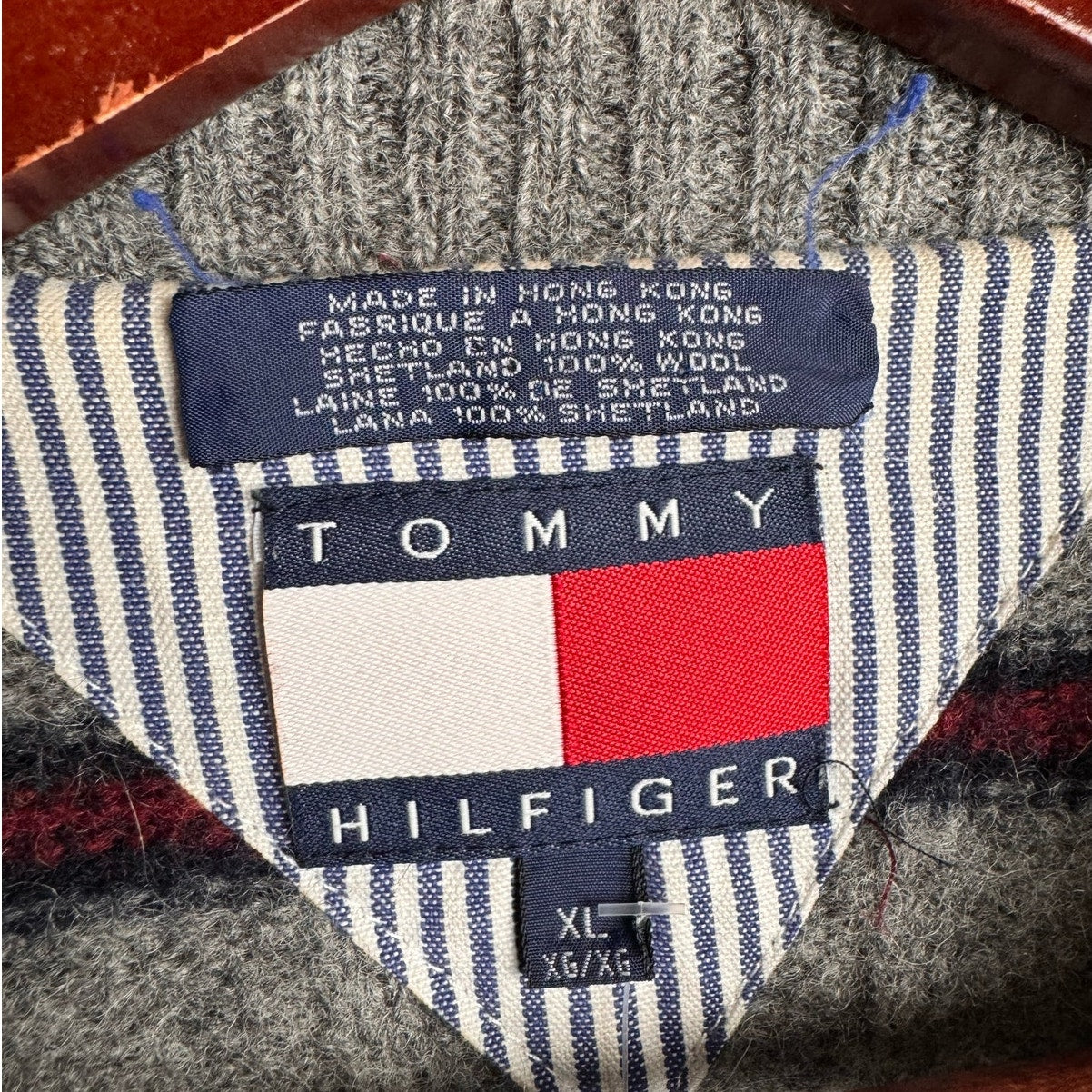VTG Tommy Hilfiger Striped Sweater XL