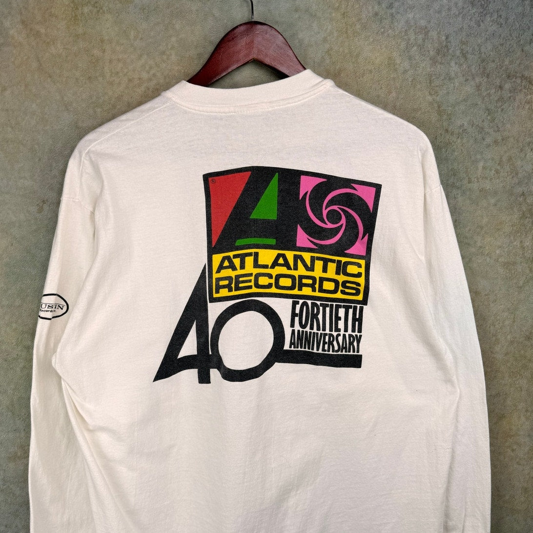 VTG 1988 Atlantic Records 40th anniversary Shirt XL