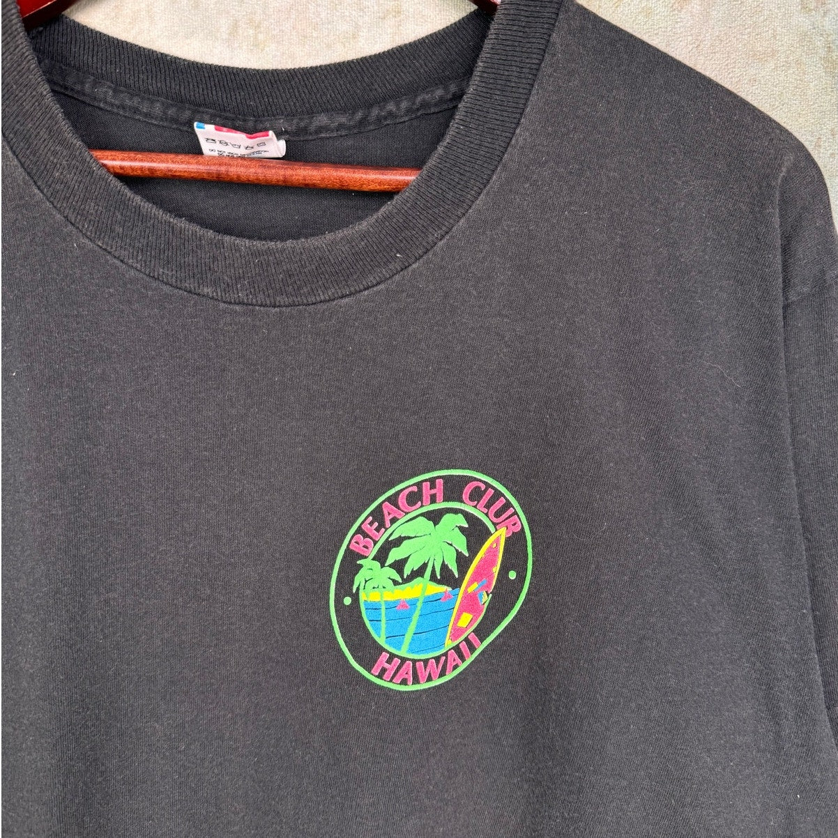 VTG 90s Hawaii Beach Club T Shirt XL