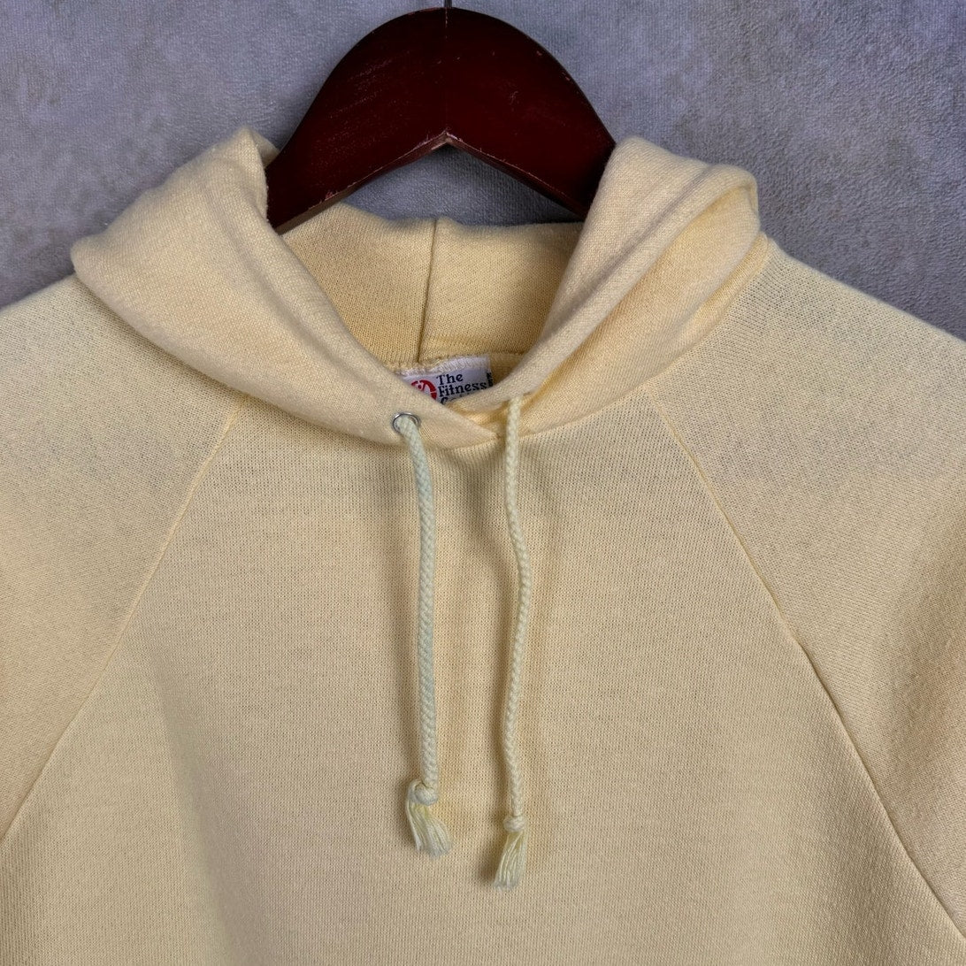 VTG 80s Blank Hoodie Sweatshirt L