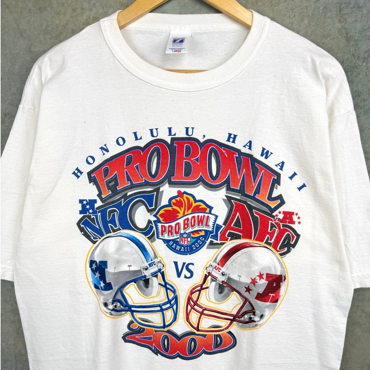 VTG 2000 NFL Pro Bowl Hawaii T Shirt Large