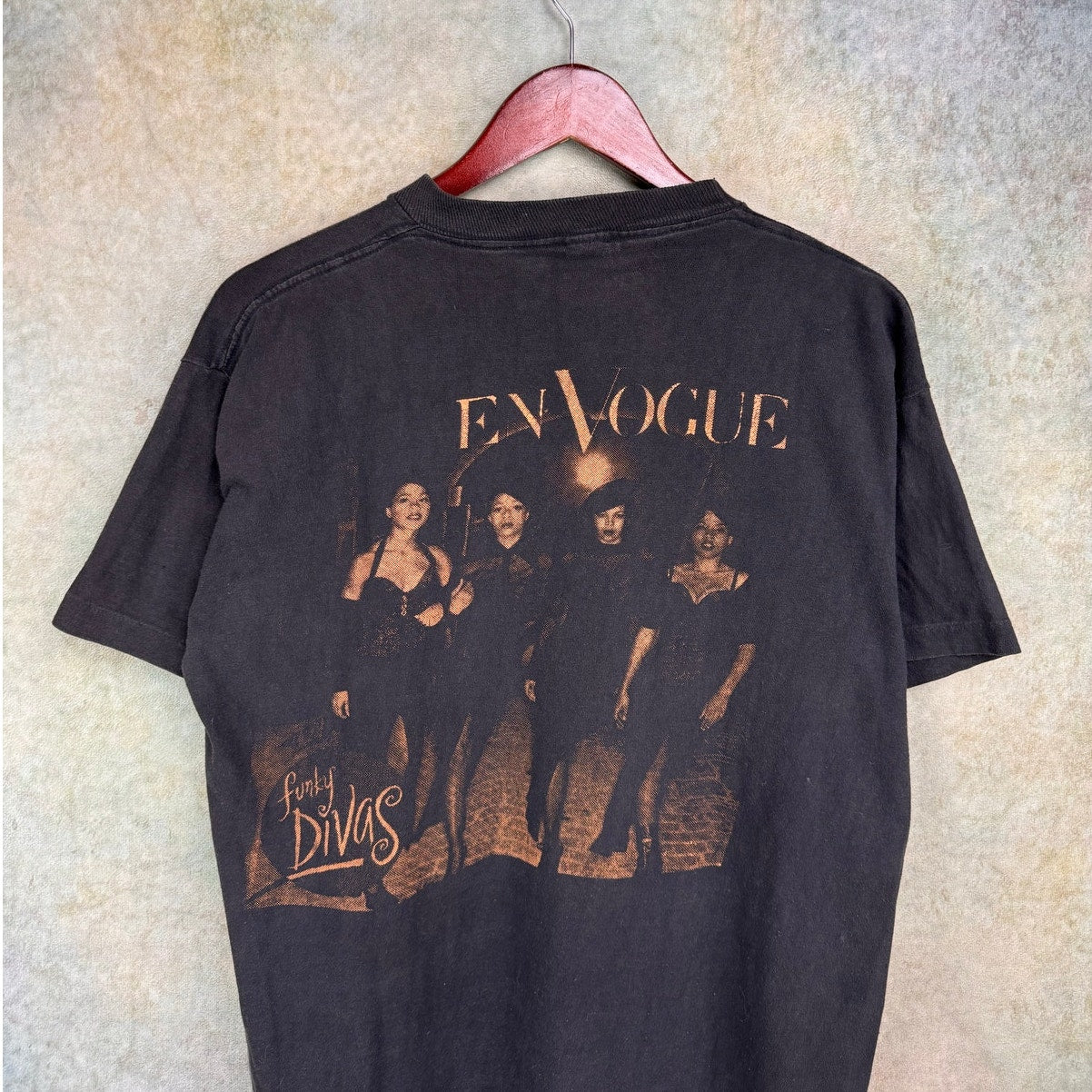 Vintage 1993 En Vogue Luther Vandross Tour T Shirt Sz L 90s Hiphop Tee RNB RARE