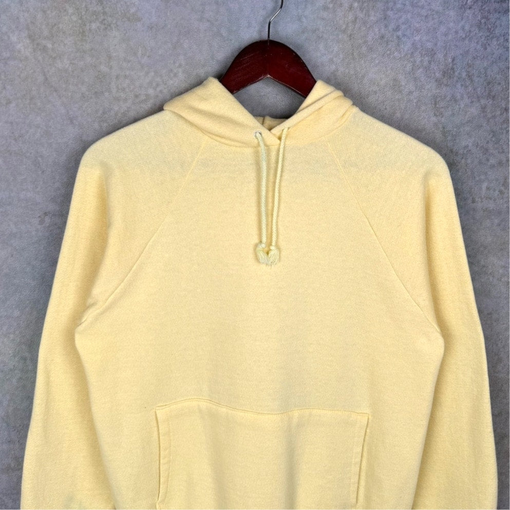 VTG 80s Blank Hoodie Sweatshirt L
