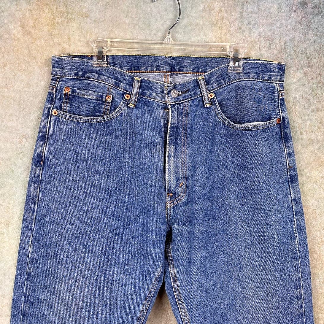 Vintage Levis 505 Denim Jeans 36x30