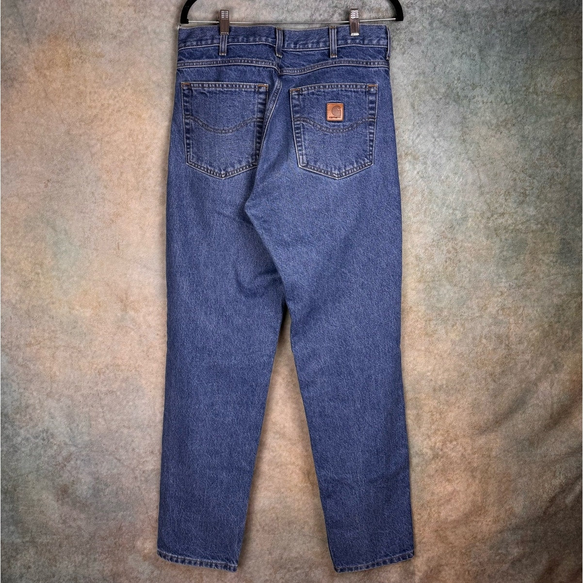 VTG 90s Carhartt Denim Work Jeans 32x34