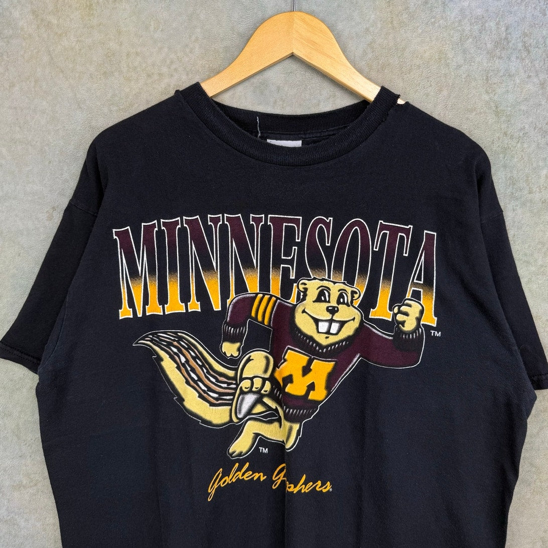 VTG 90s Minnesota Gophers College T Shirt XL