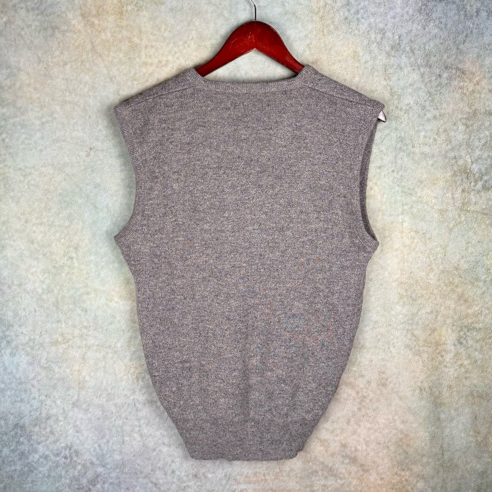 VTG 90s Knit V Neck Sweater M