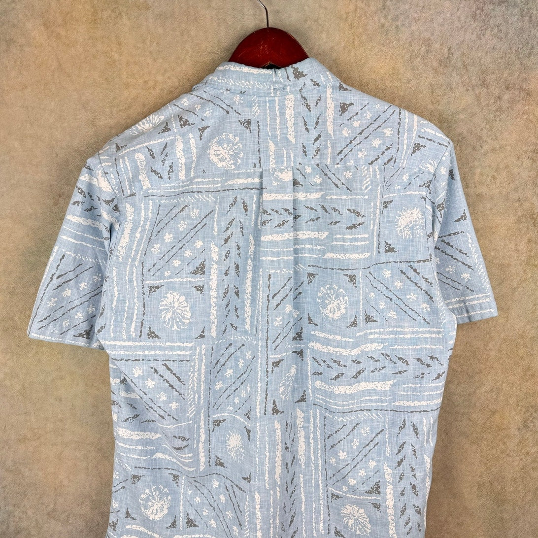 VTG 80s Hawaiian Print Shirt Mens M