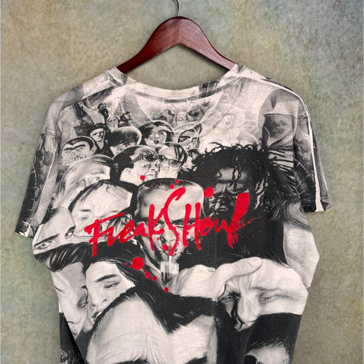 VTG 1991 Bullet Boys AOP Single Stitch T Shirt L