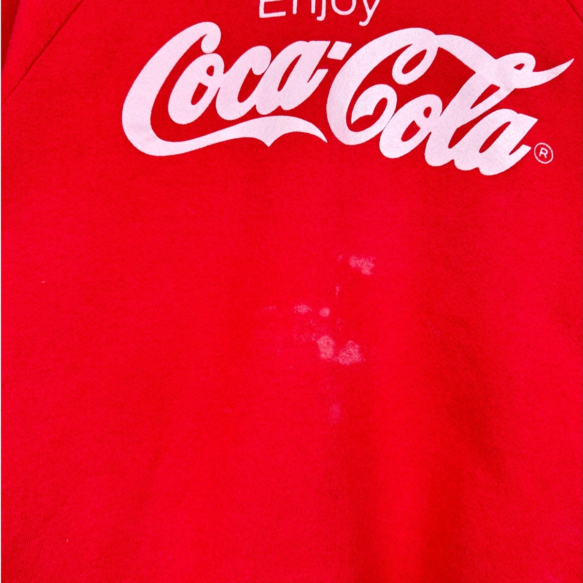 VTG 90s Coca Cola Coke Raglan Sweatshirt L