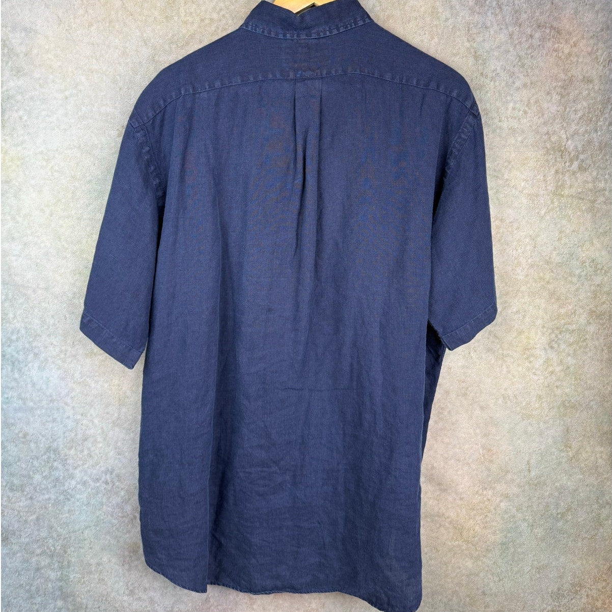 VTG 90s Polo Ralph Lauren 100% Linen Shirt L