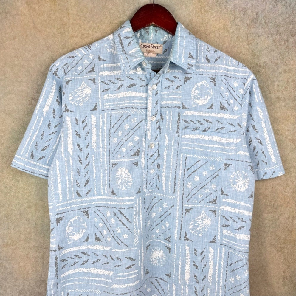 VTG 80s Hawaiian Print Shirt Mens M