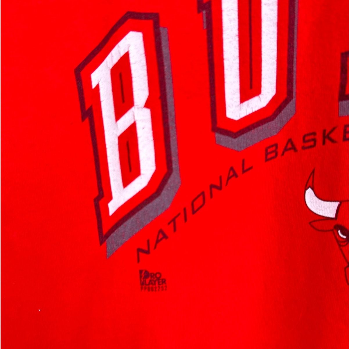 Vintage 90s Chicago Bulls NBA T Shirt Sz XL Red Basketball Pro Player