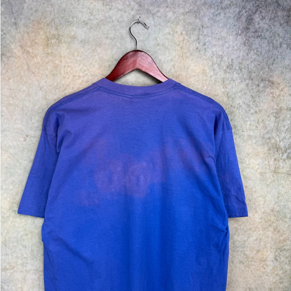 Vintage 80s Nike T Shirt Sz XL Blue Just Do It Logo Gray Tag USA Made Retro