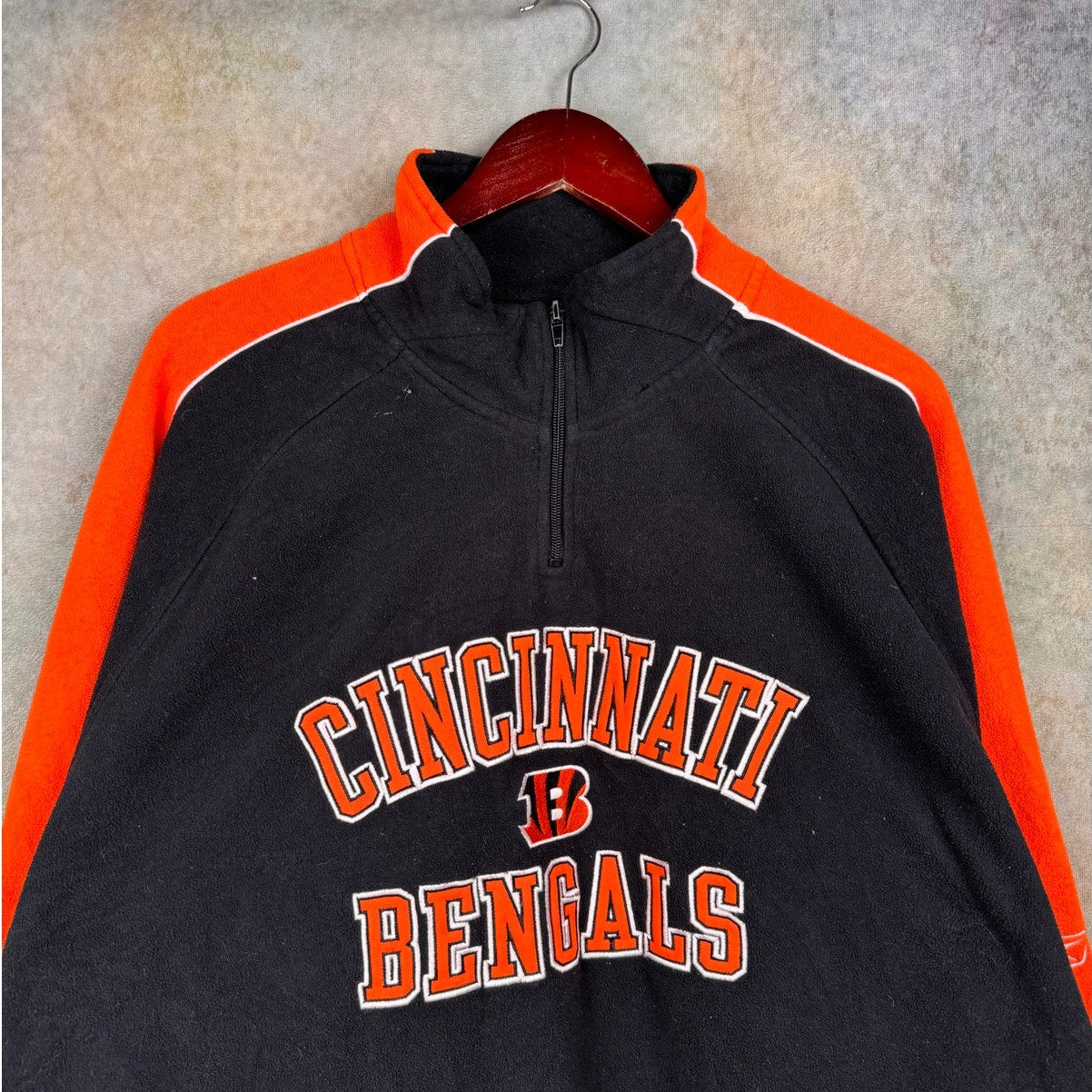 VTG 90s Cincinnati Bengals NFL Fleece Sweater XXL