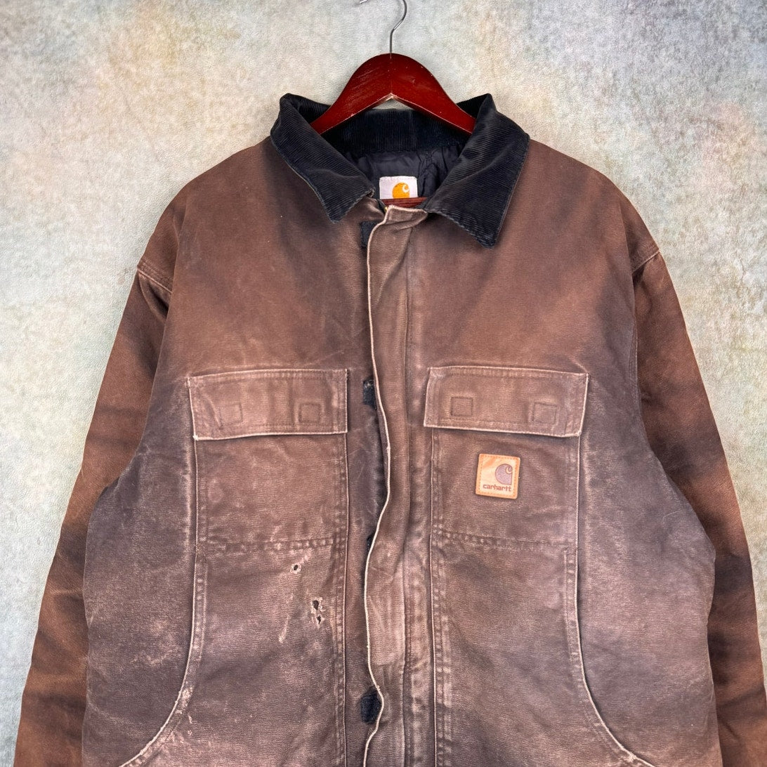 VTG 90s Carhartt Duck Jacket XL