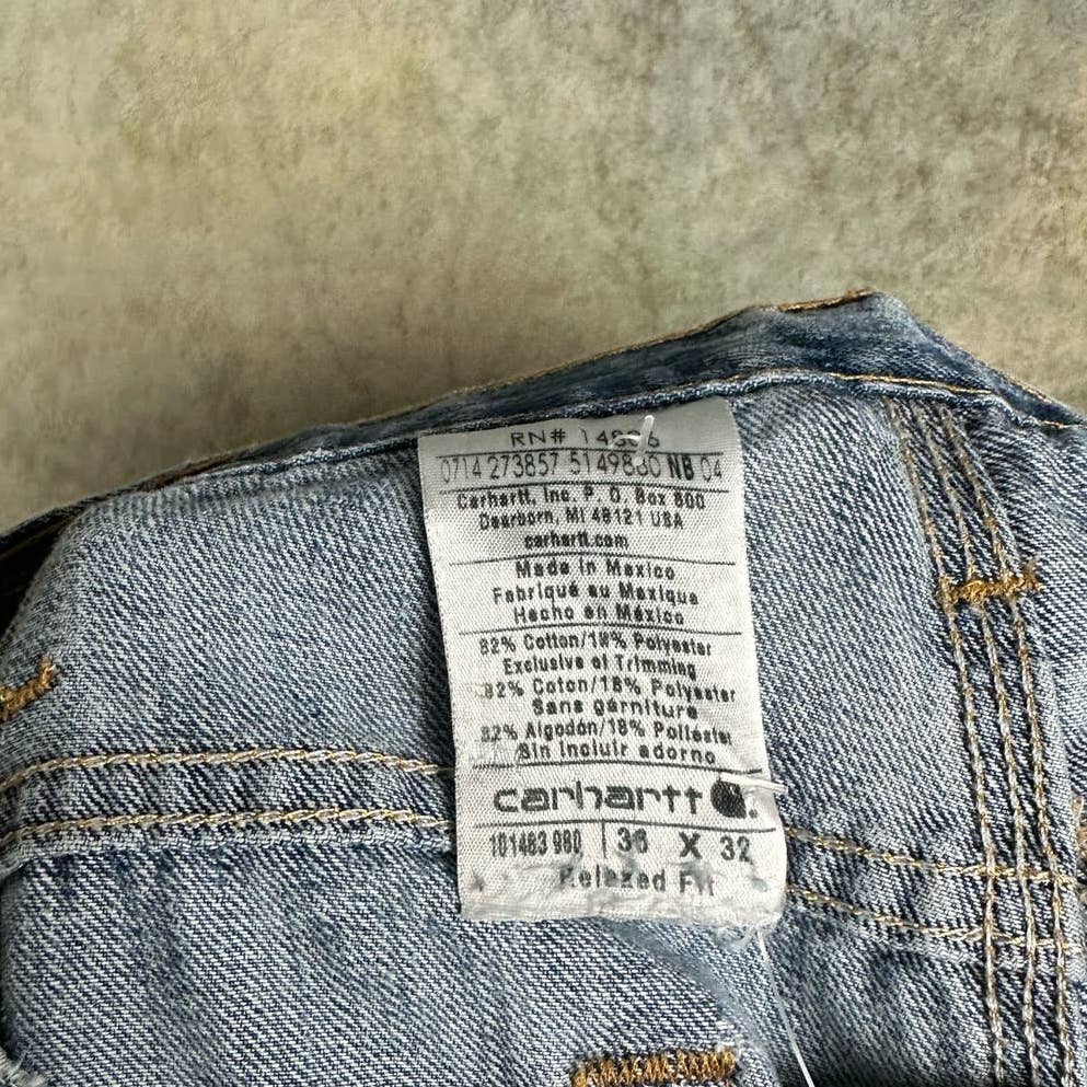 Vintage Carhartt Denim Jeans 36 x 32