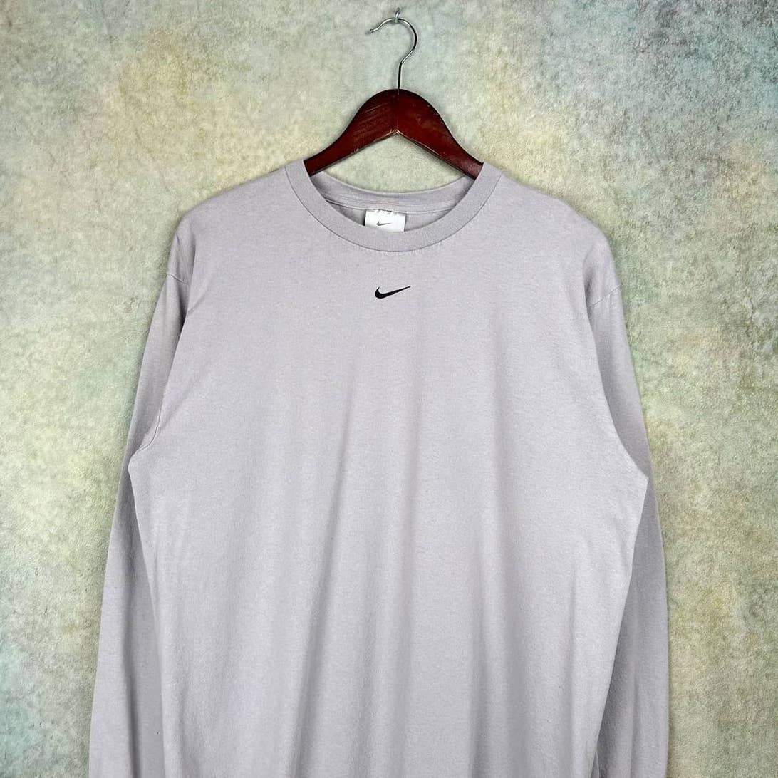 Vintage Nike Center Swoosh Long Sleeve T Shirt M