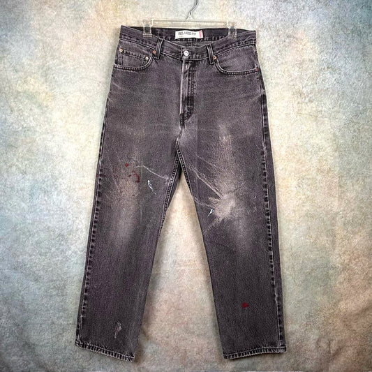 Vintage Levis 550 Denim Jeans Relaxed Fit 34x32