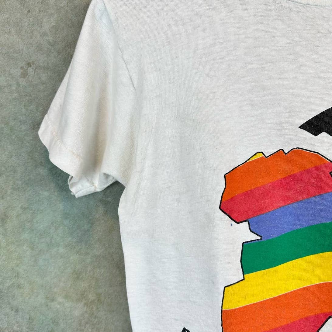 Vintage 1985 Live Aid Concert T Shirt S