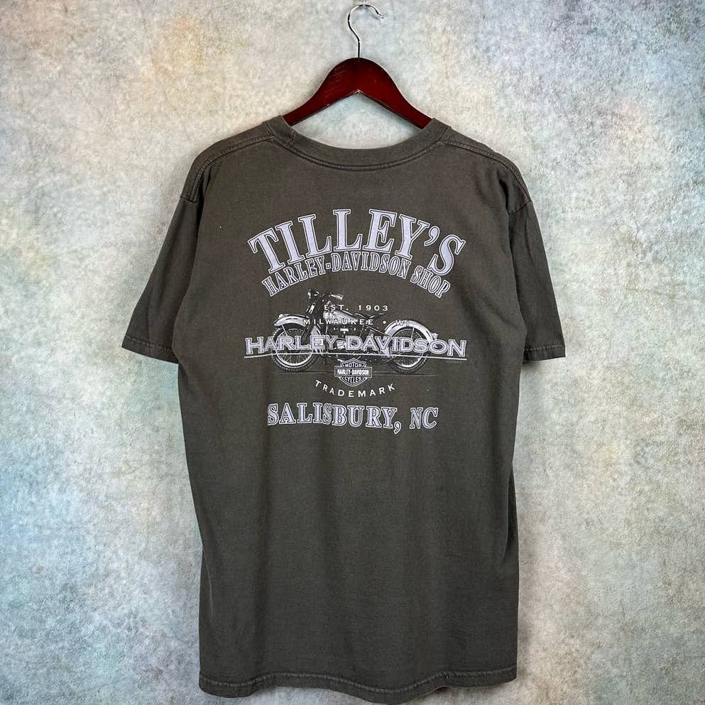 Y2K Harley Davidson T Shirt L