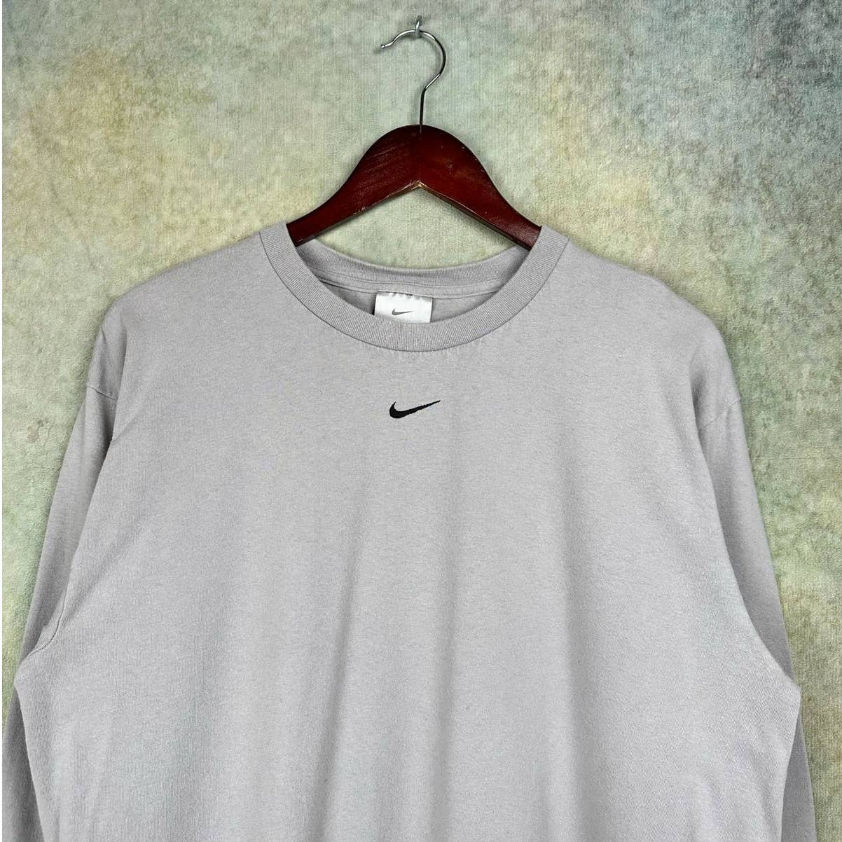 Vintage Nike Center Swoosh Long Sleeve T Shirt M