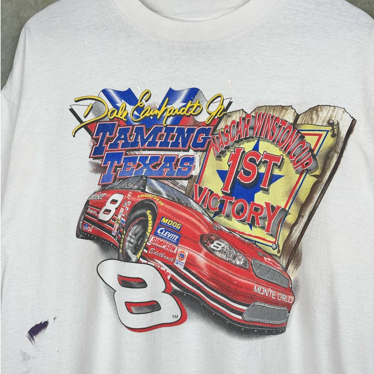 Y2K Dale Earnhardt Jr Nascar T Shirt L