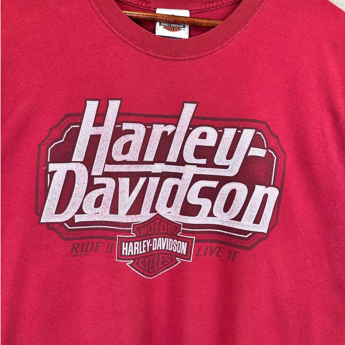 Y2K Harley Davidson T Shirt XL