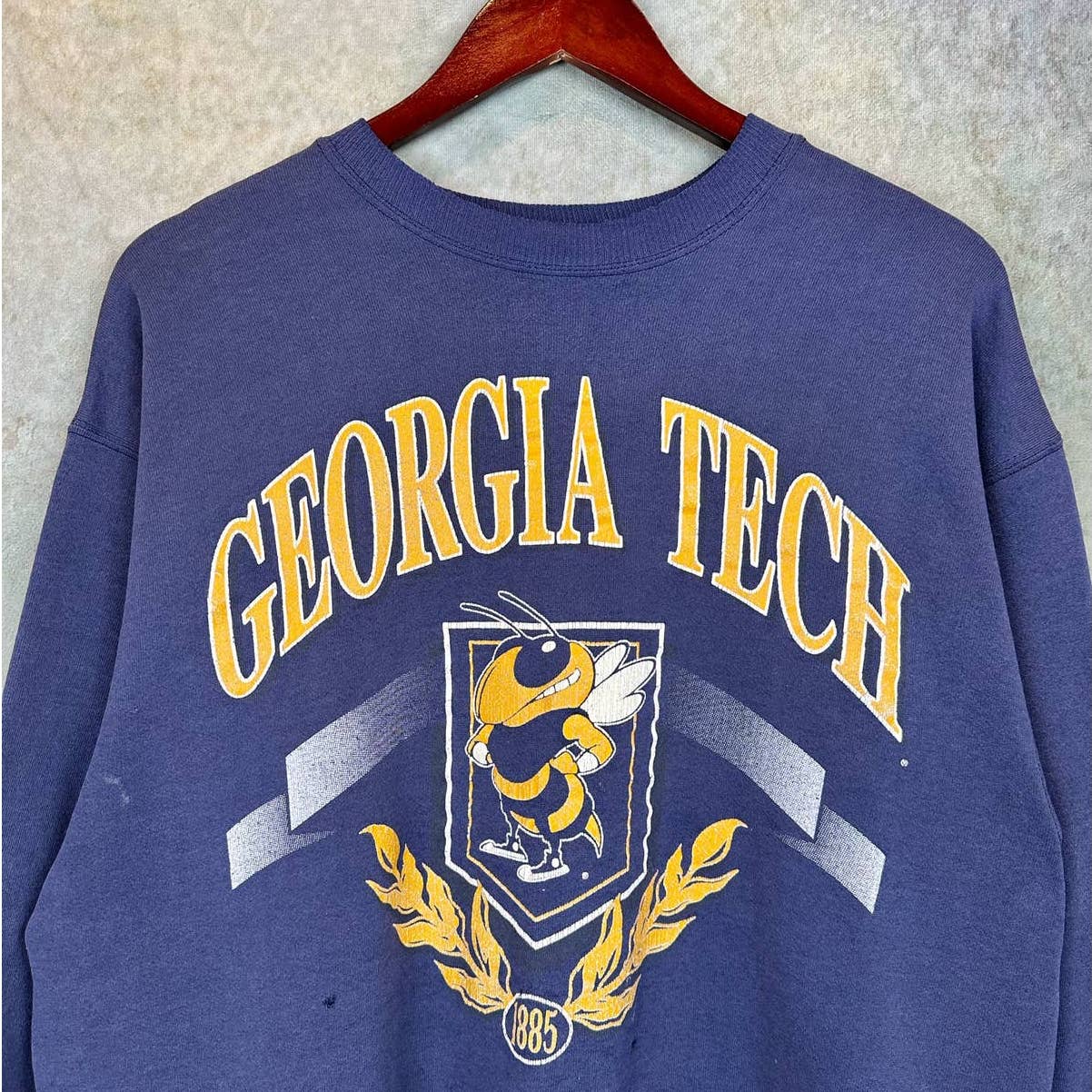 Vintage Georgia Tech University Crewneck XL