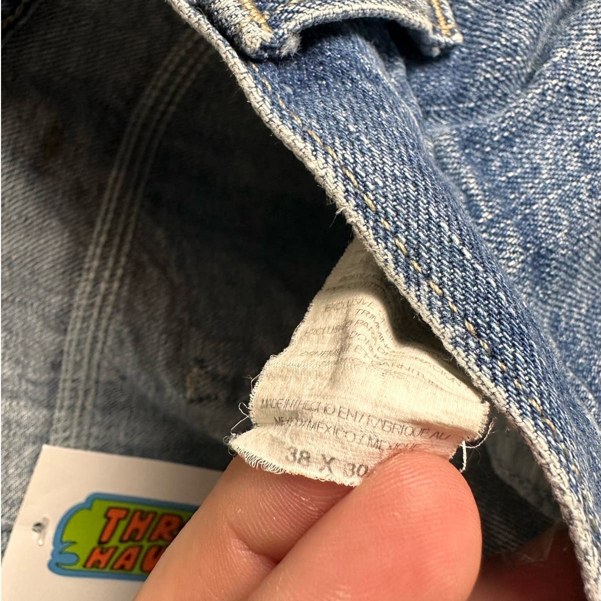 Vintage Dickies Carpenter Work Pants Jeans 38x30