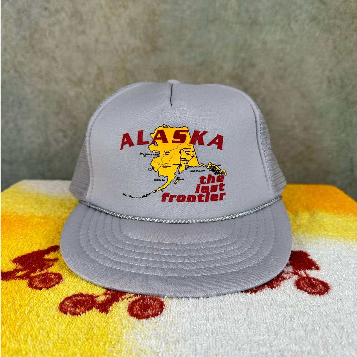 Vintage 80s Alaska Trucker Hat