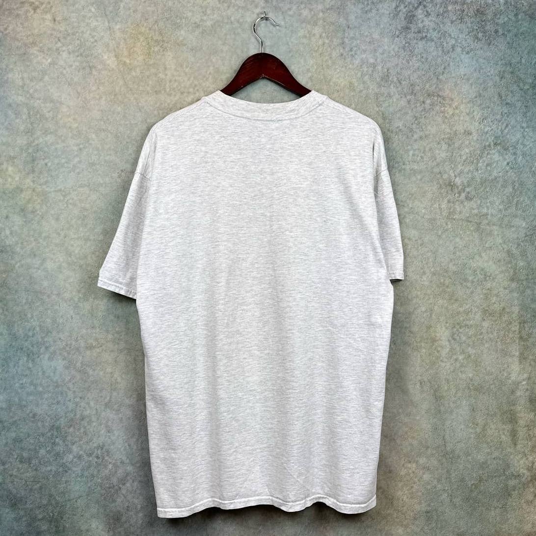 Vintage Scooby Doo T Shirt Cartoon Gray Mens XL