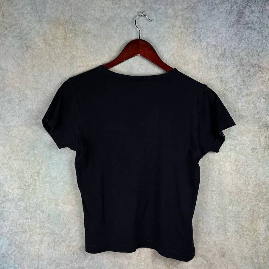Y2K Heart Baby T Shirt L