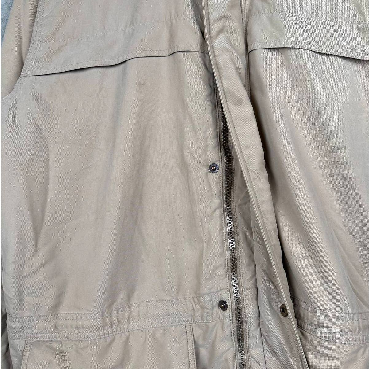 Vintage LL Bean Long-Line Parka Coat L Tall