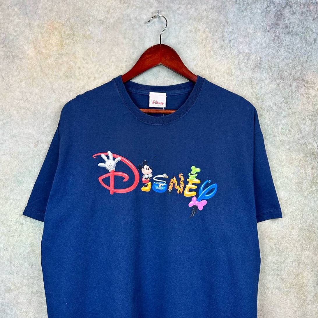 Y2K Disney Spell Out T Shirt