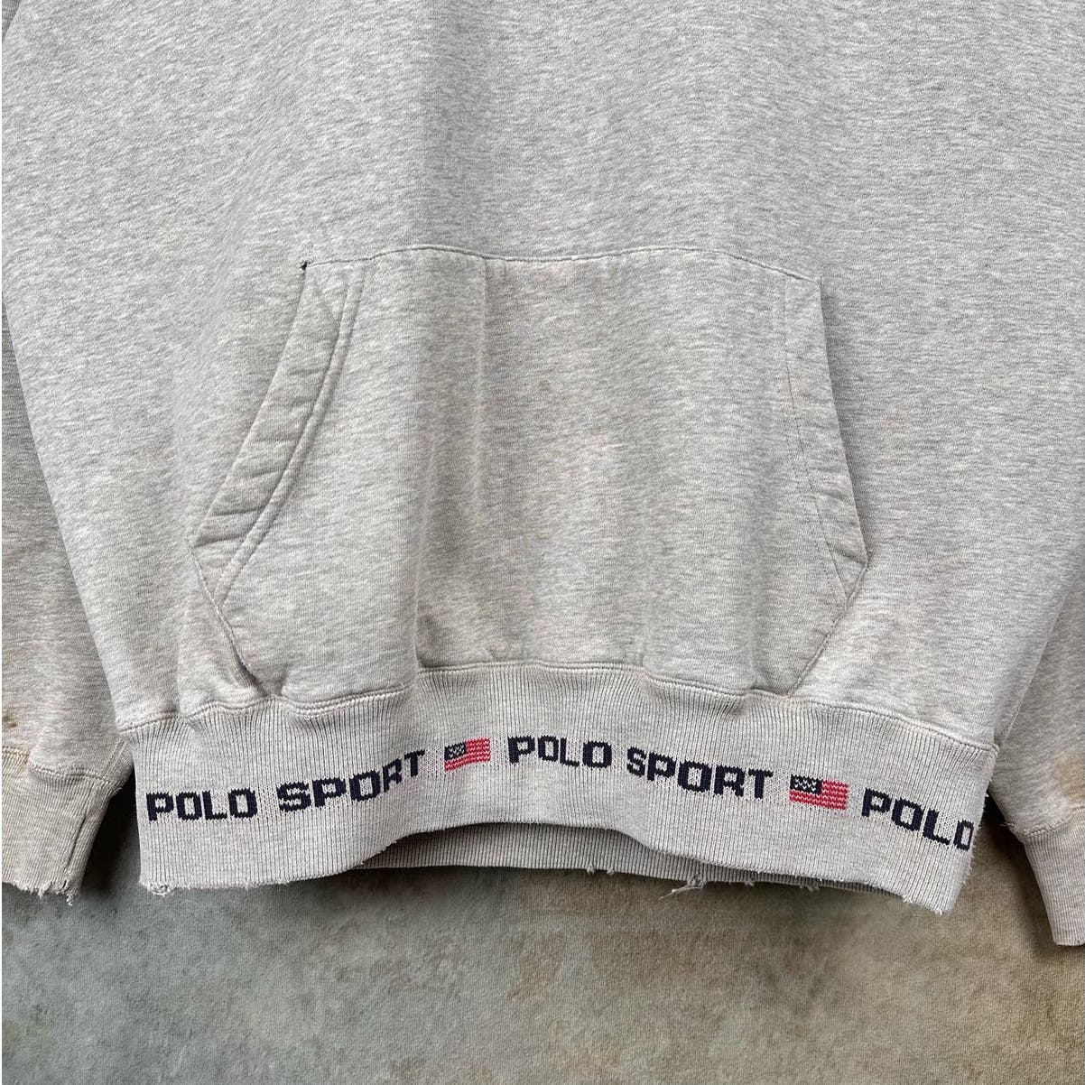Vintage Polo Sport Ralph Lauren Hoodie Sweatshirt M