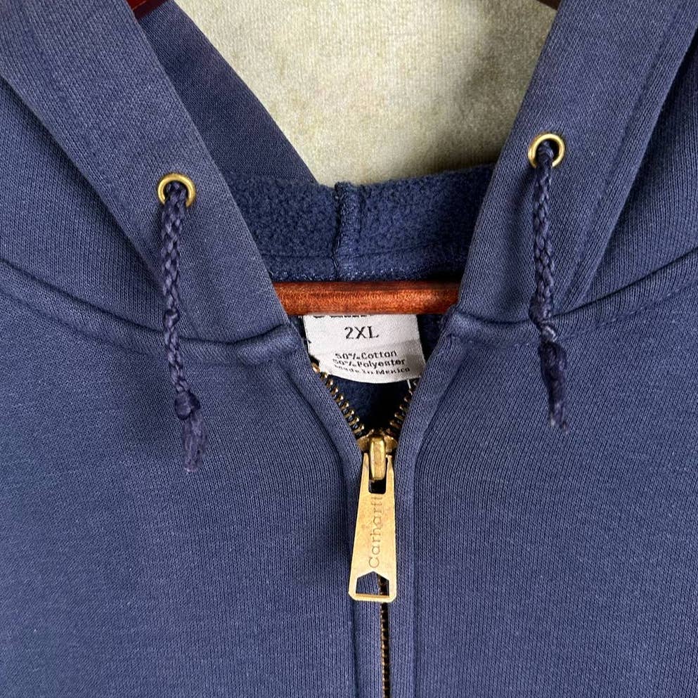 Vintage Carhartt Full Zip Hoodie 2XL
