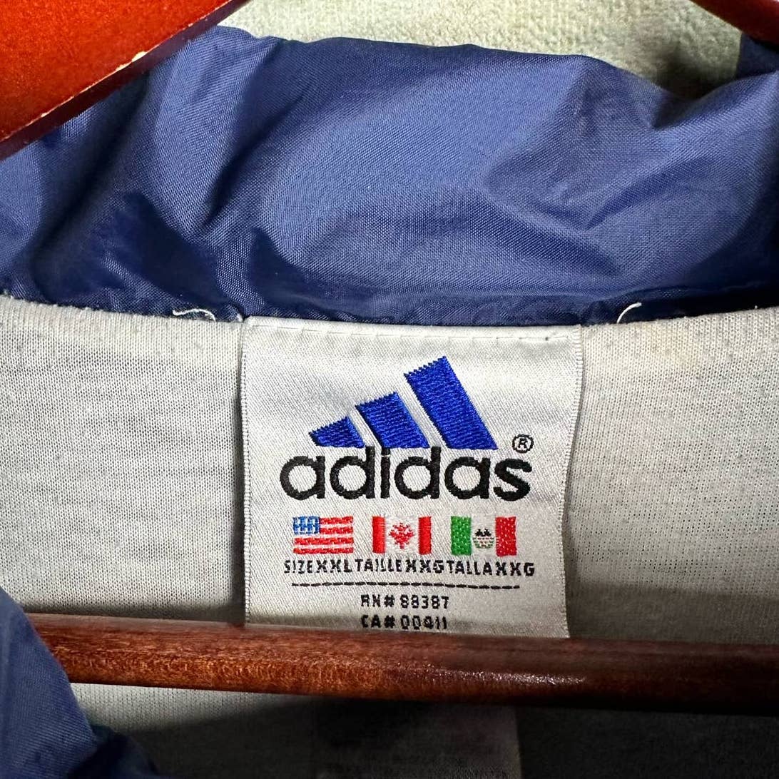 Vintage Adidas Full Zip Windbreaker XL