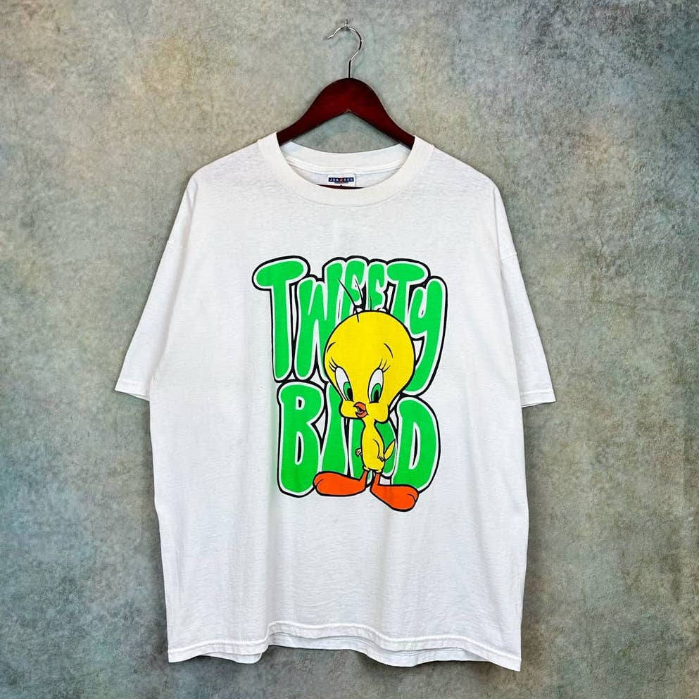 Vintage 90s Tweety Bird T Shirt XL