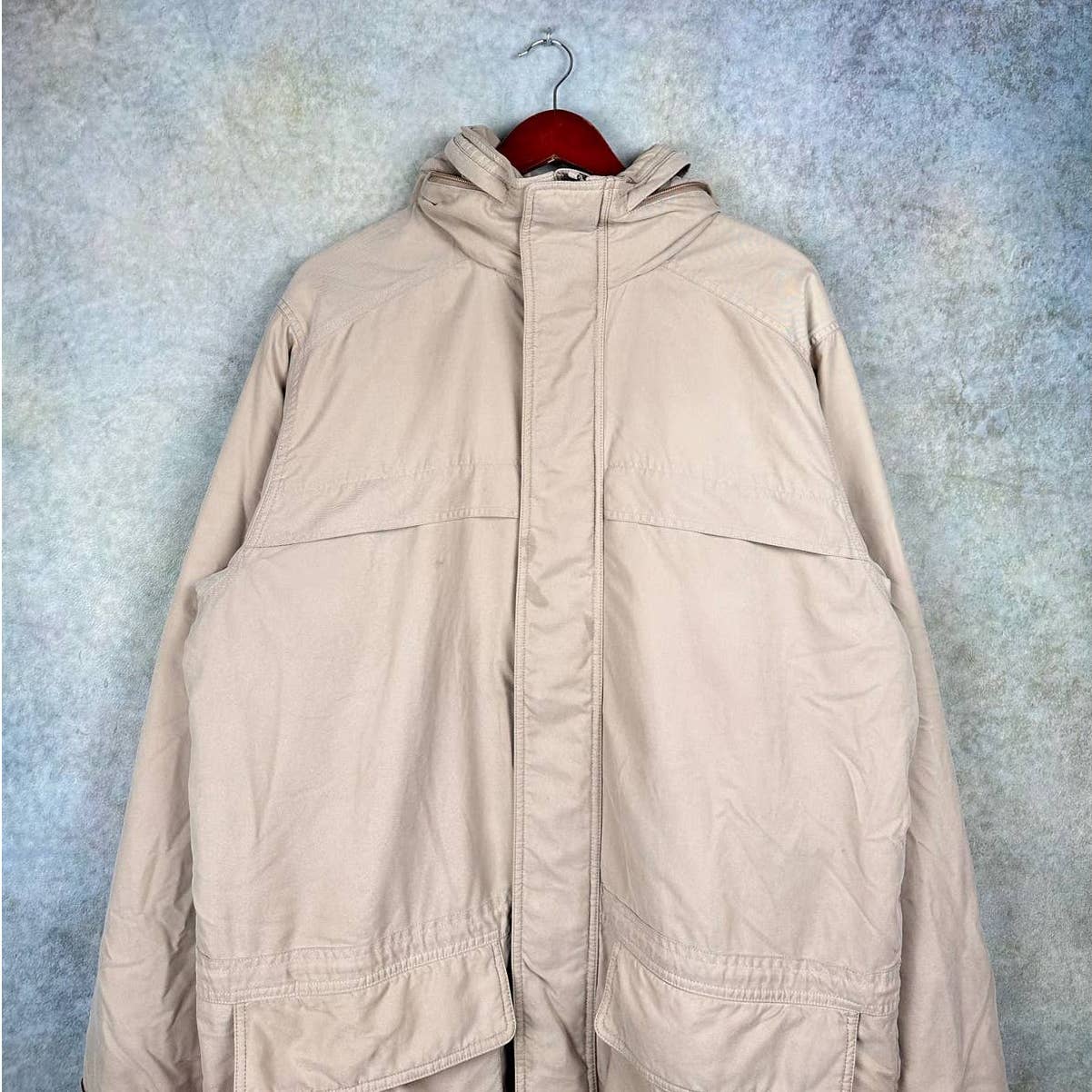 Vintage LL Bean Long-Line Parka Coat L Tall