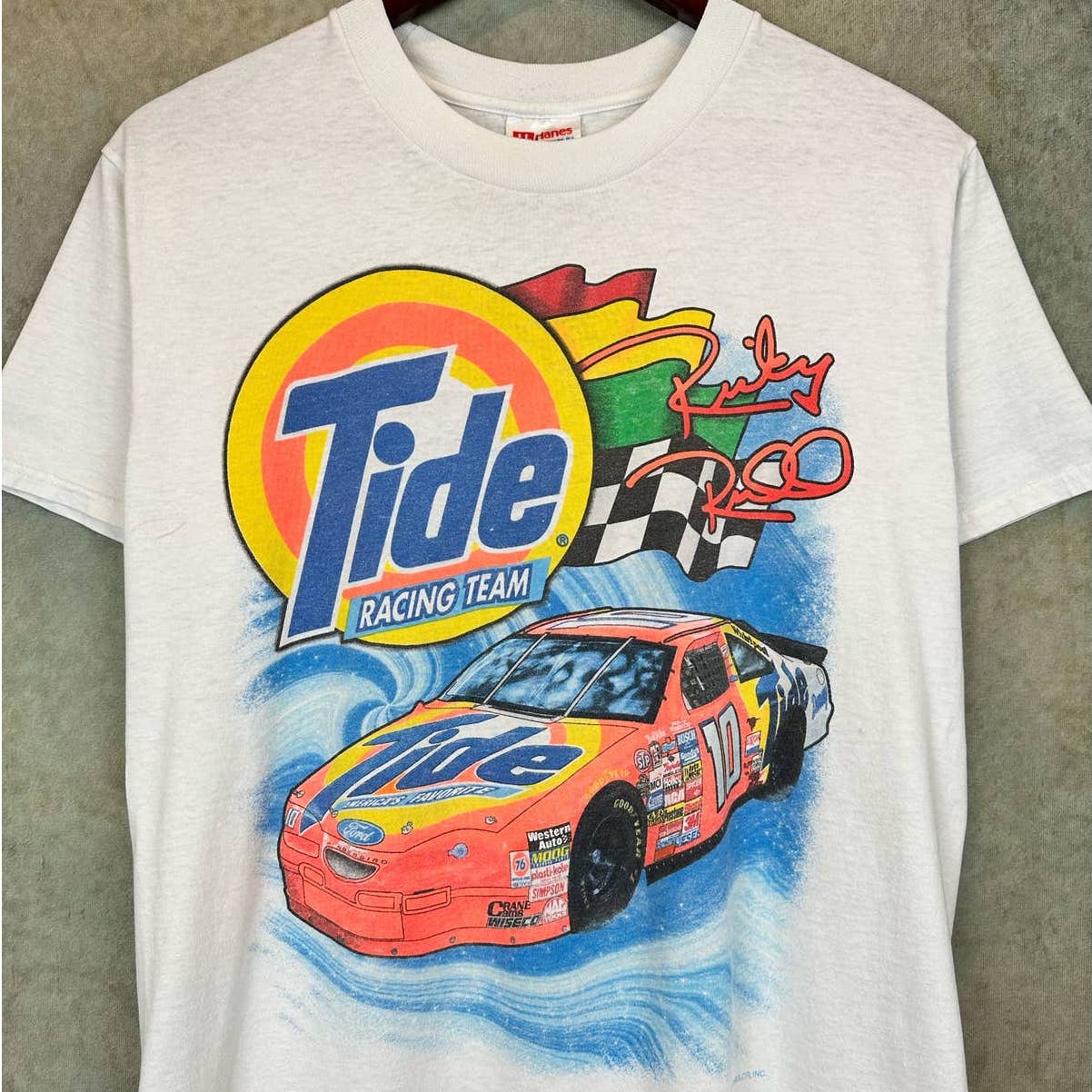 Vintage Nascar Tide Racing T Shirt S