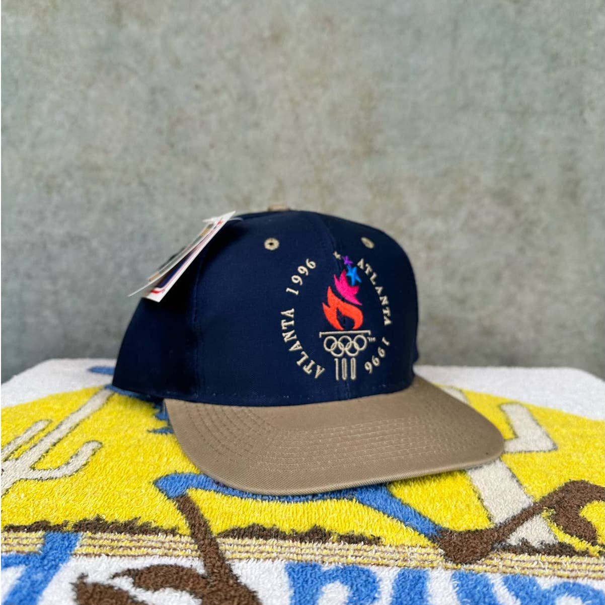 Vintage 1996 Atlanta Olympics Hat