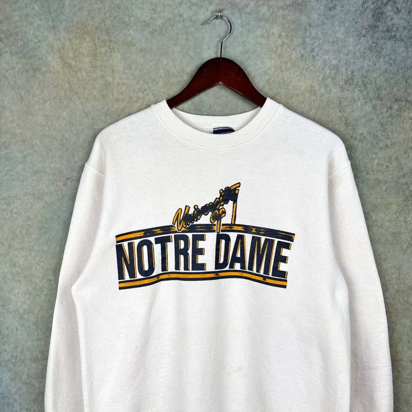 Vintage Notre Dame University Crewneck L