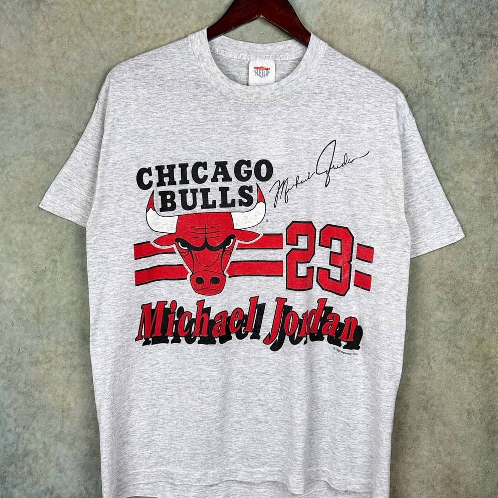 Vintage Chicago Bulls Michael Jordan T Shirt L