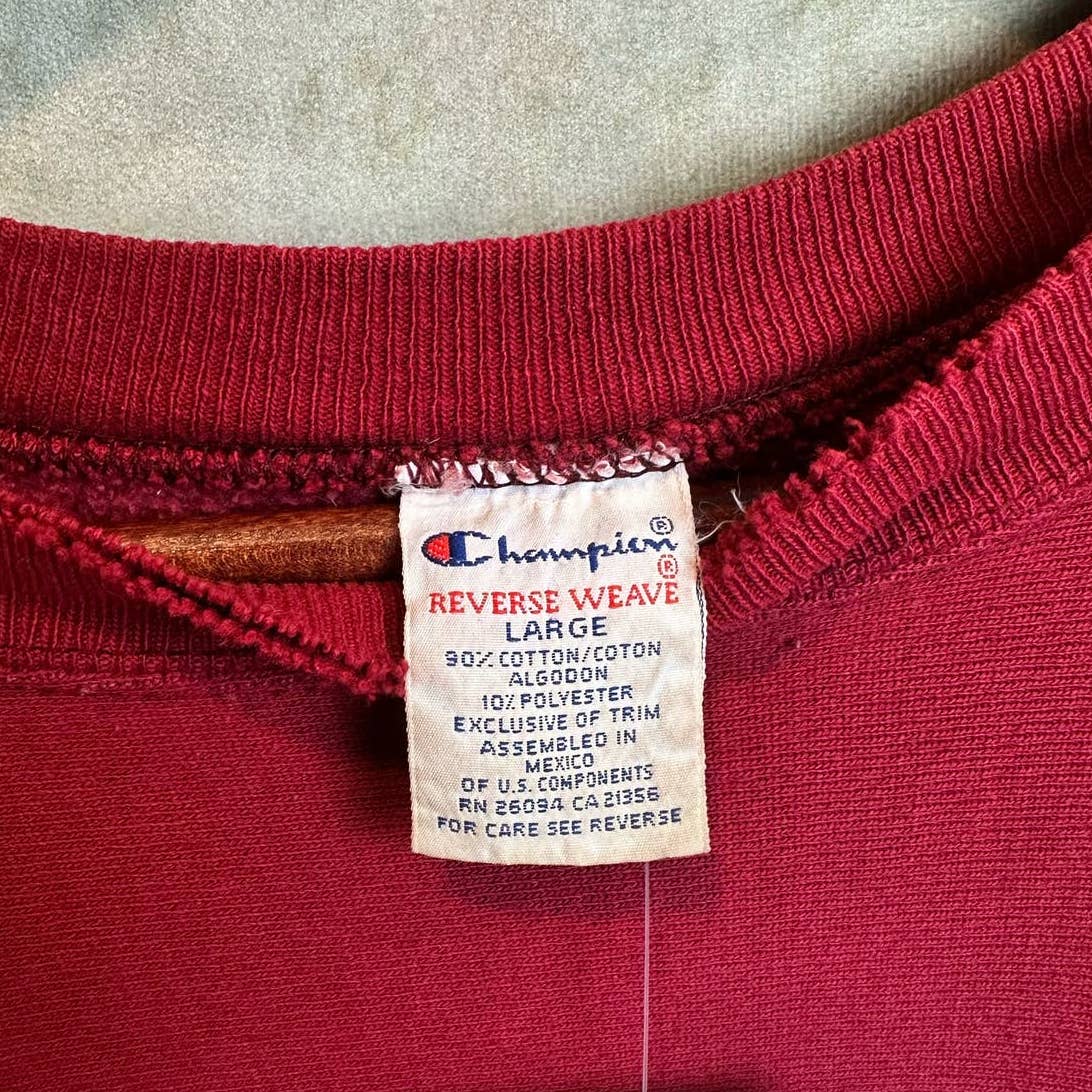 Vintage Champion Reverse Weave Sweatshirt L