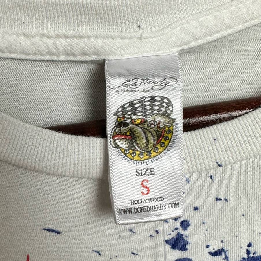 Y2K Ed Hardy T Shirt S